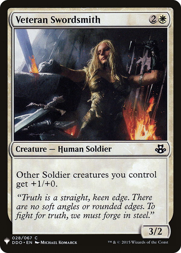 Veteran Swordsmith (plst)
