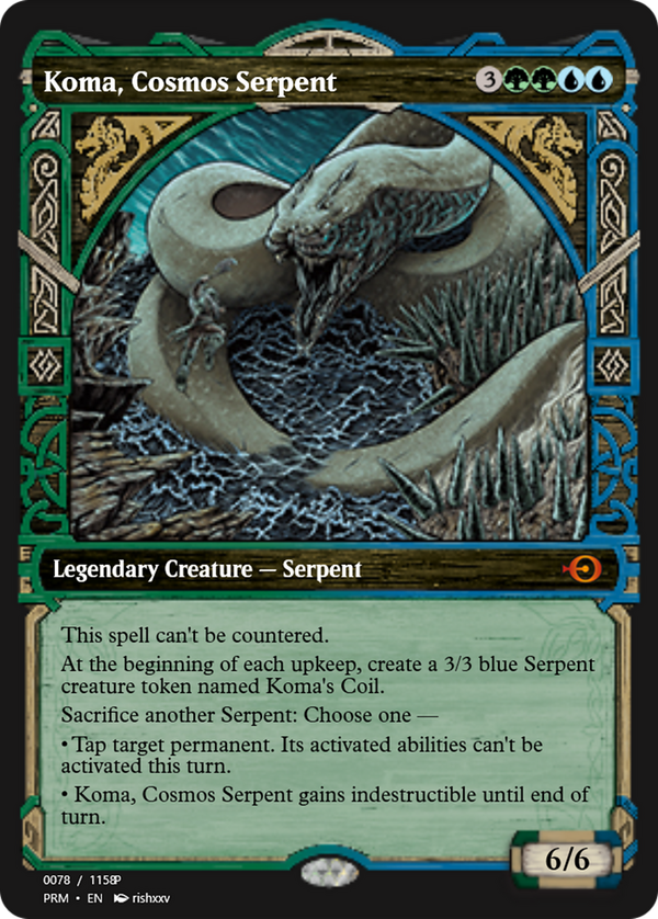 Koma, Cosmos Serpent (prm)