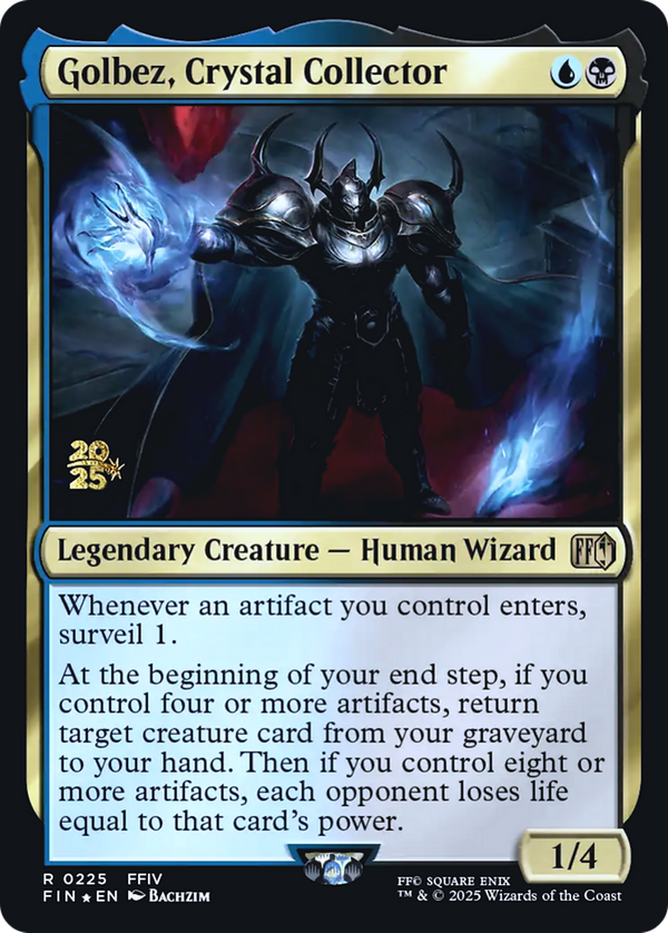 Golbez, Crystal Collector (pfin)