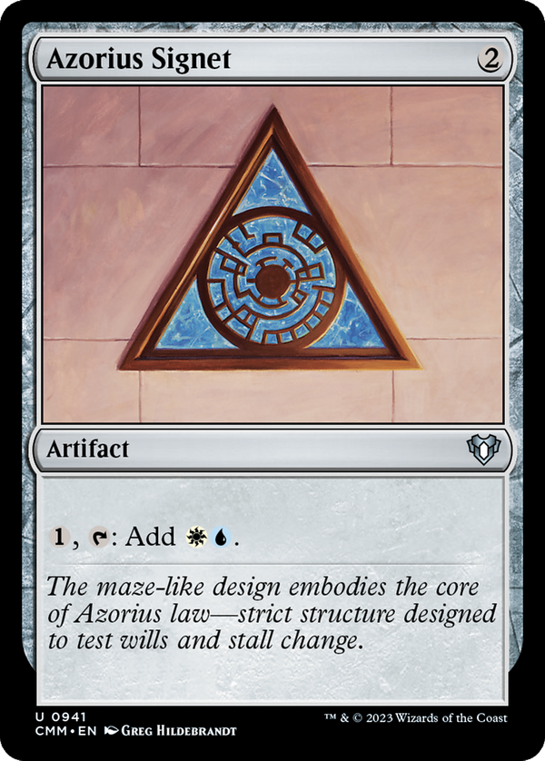 Azorius Signet (cmm)