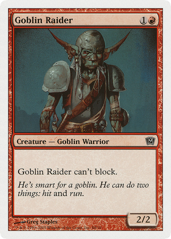 Goblin Raider (9ed)