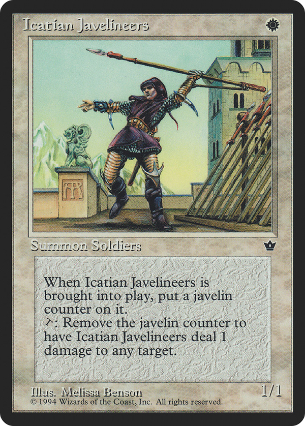 Icatian Javelineers (fem)