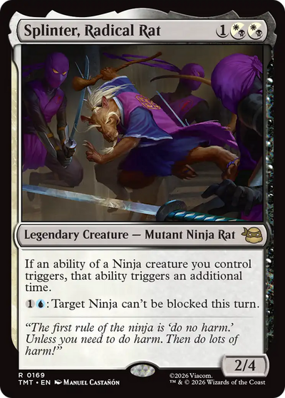 Splinter, Radical Rat