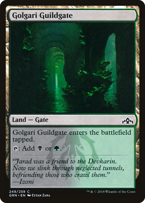 Golgari Guildgate (grn)