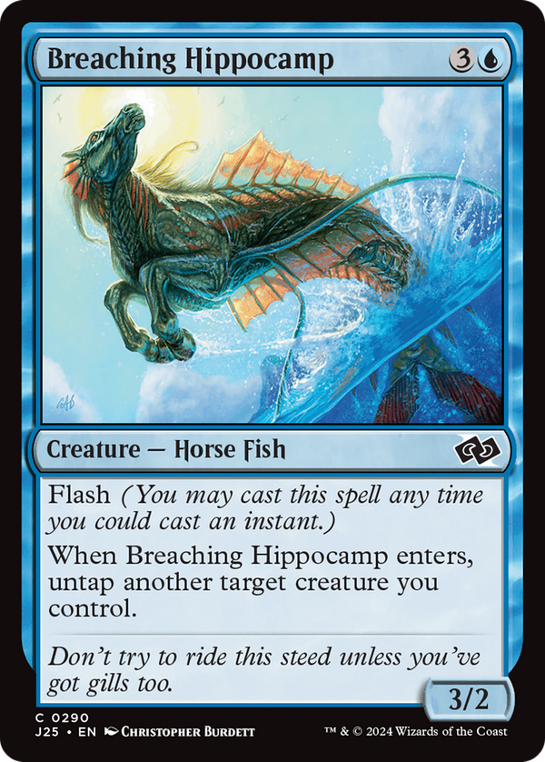 Breaching Hippocamp (j25)