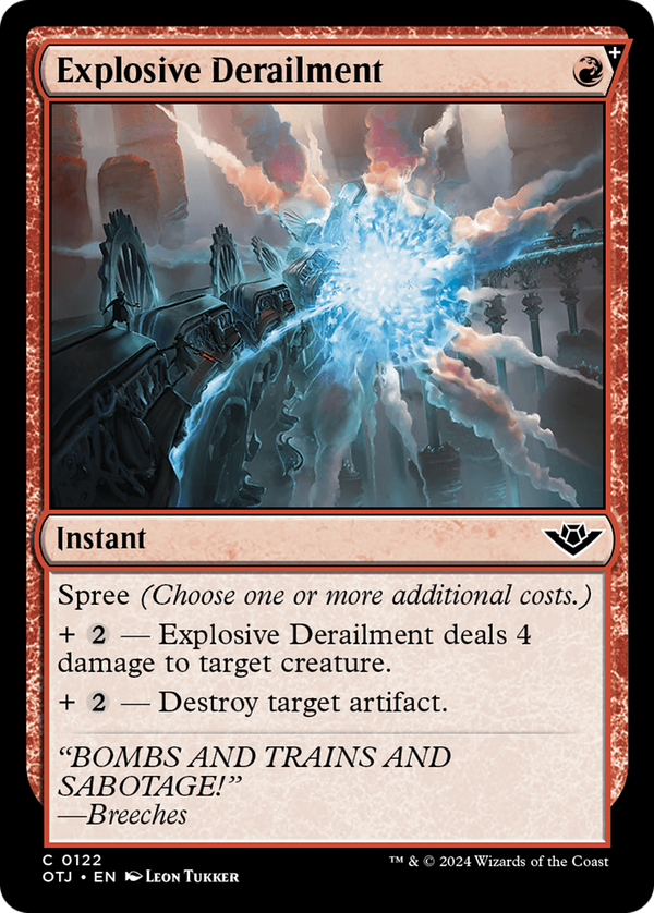 Explosive Derailment (otj)