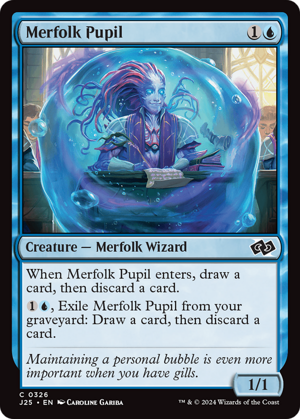 Merfolk Pupil (j25)