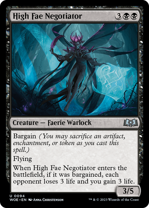 High Fae Negotiator (woe)