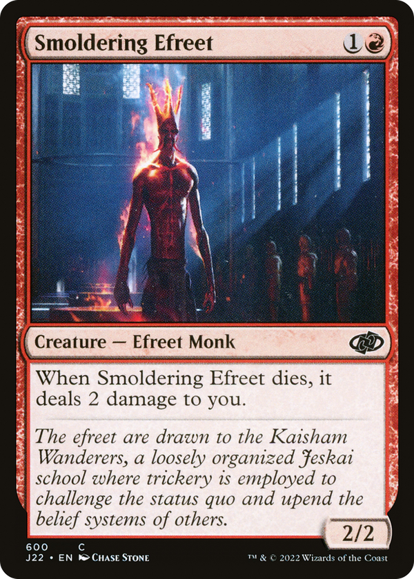 Smoldering Efreet (j22)