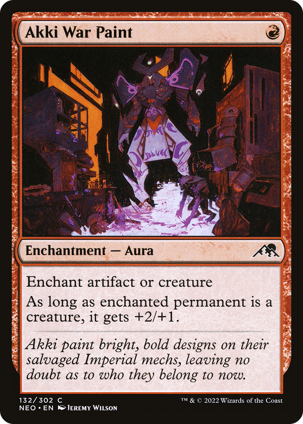 Akki War Paint (neo)