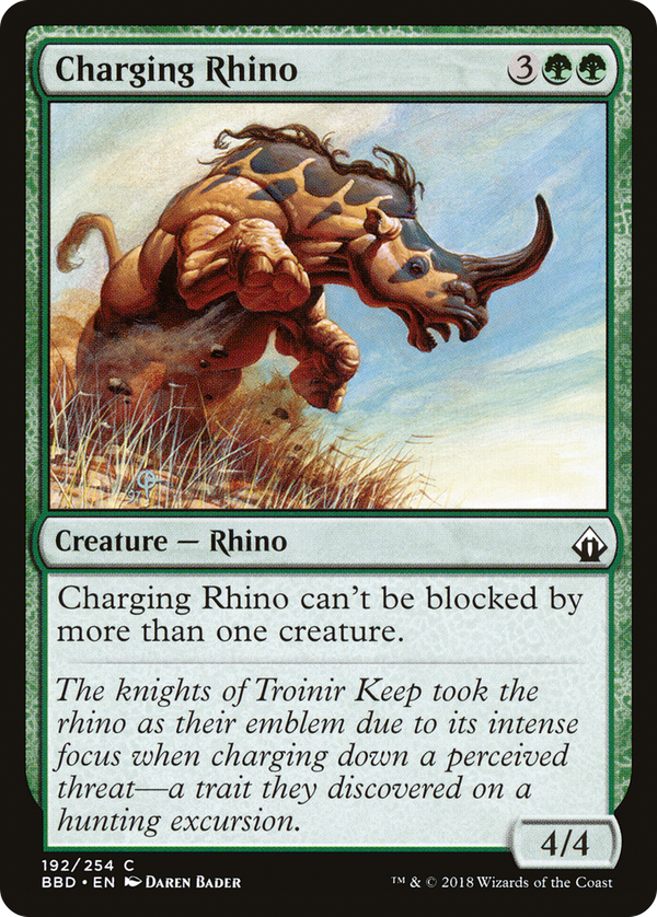 Charging Rhino (bbd)