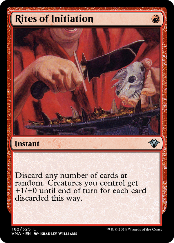 Rites of Initiation (vma)