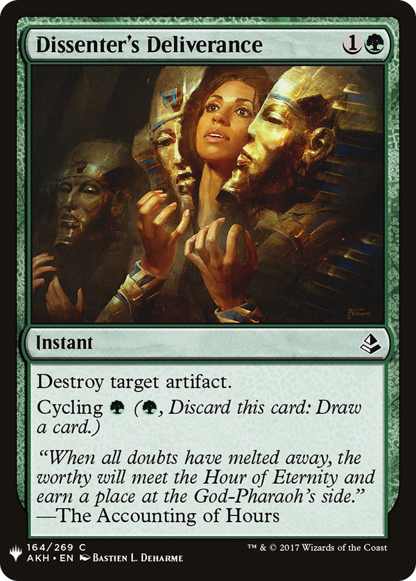 Dissenter's Deliverance (plst)