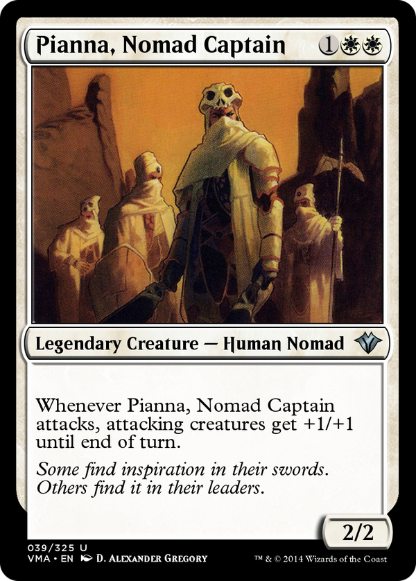 Pianna, Nomad Captain (vma)