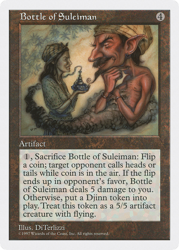 Bottle of Suleiman (5ed)