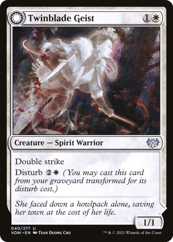 Twinblade Geist // Twinblade Invocation (vow)