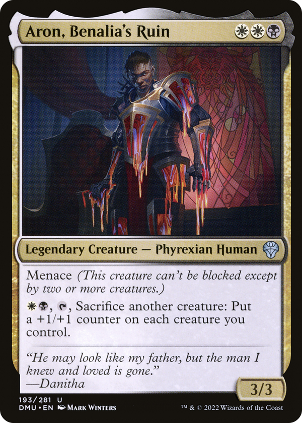 Aron, Benalia's Ruin (dmu)
