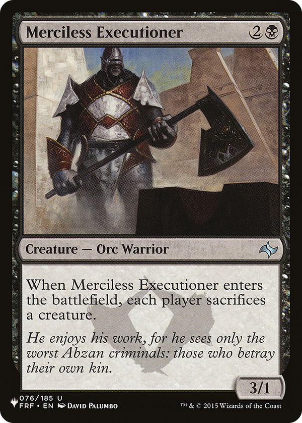 Merciless Executioner (plst)