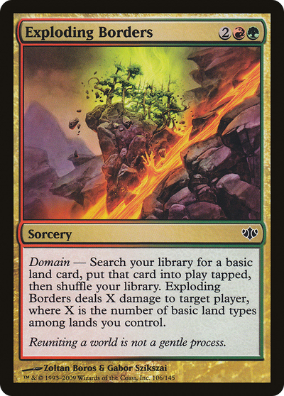 Exploding Borders