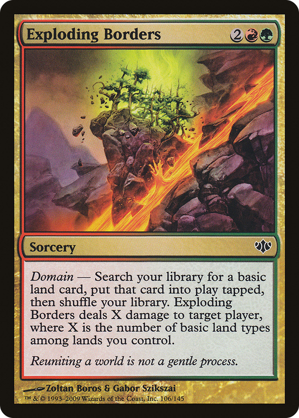 Exploding Borders (con)
