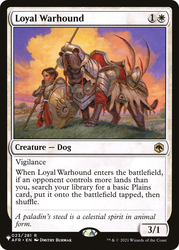 Loyal Warhound (plst)