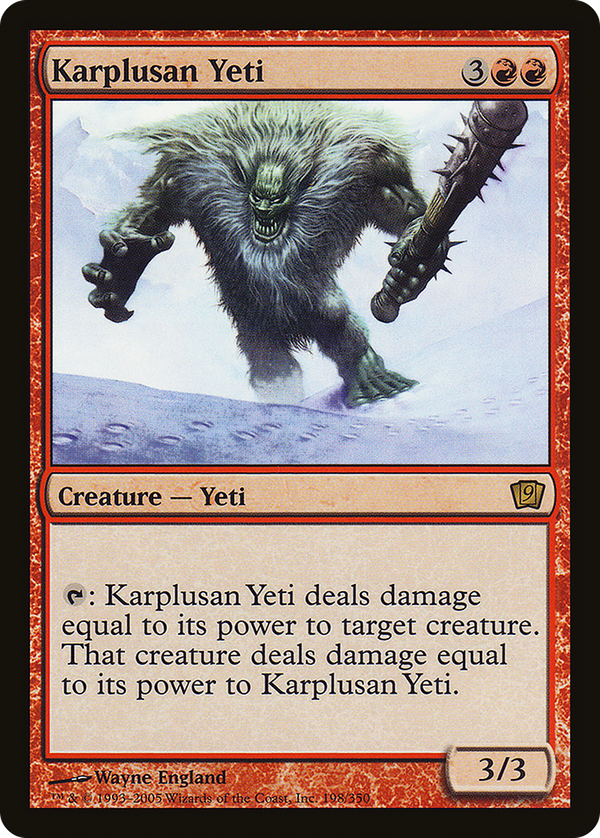 Karplusan Yeti (9ed)