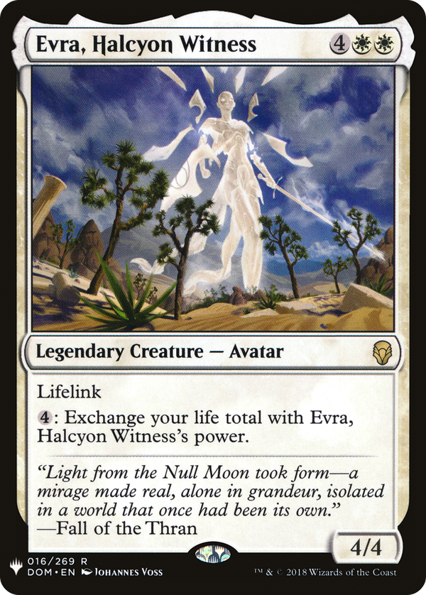 Evra, Halcyon Witness (plst)