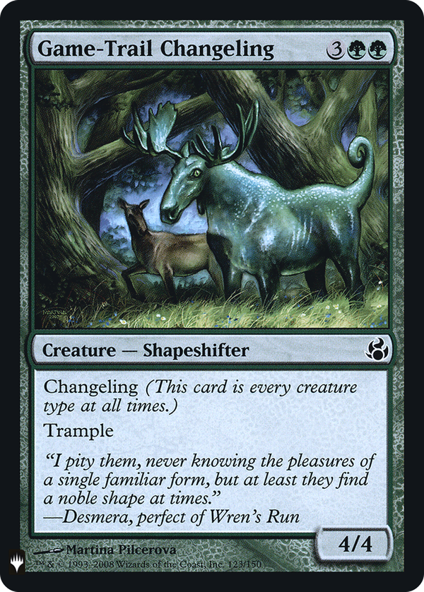 Game-Trail Changeling (plst)