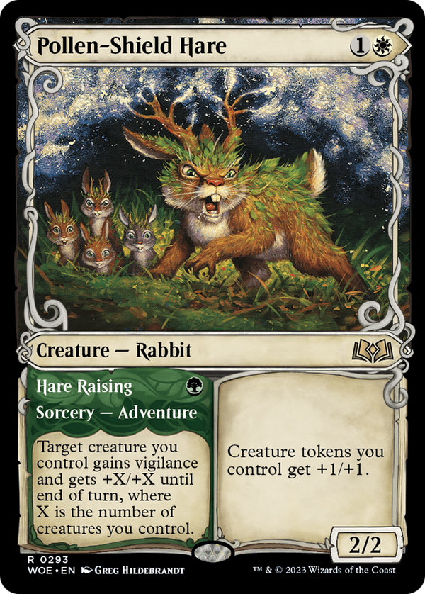 Pollen-Shield Hare // Hare Raising (woe)