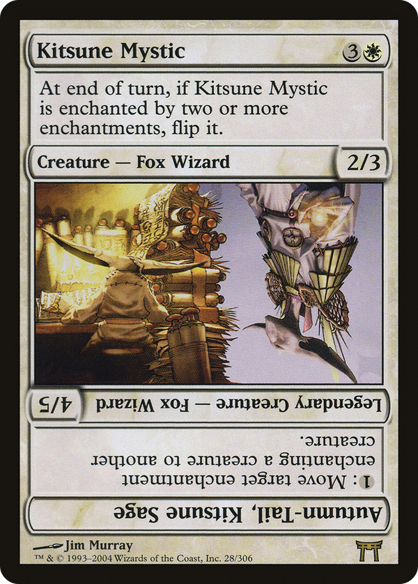 Kitsune Mystic // Autumn-Tail, Kitsune Sage (chk)