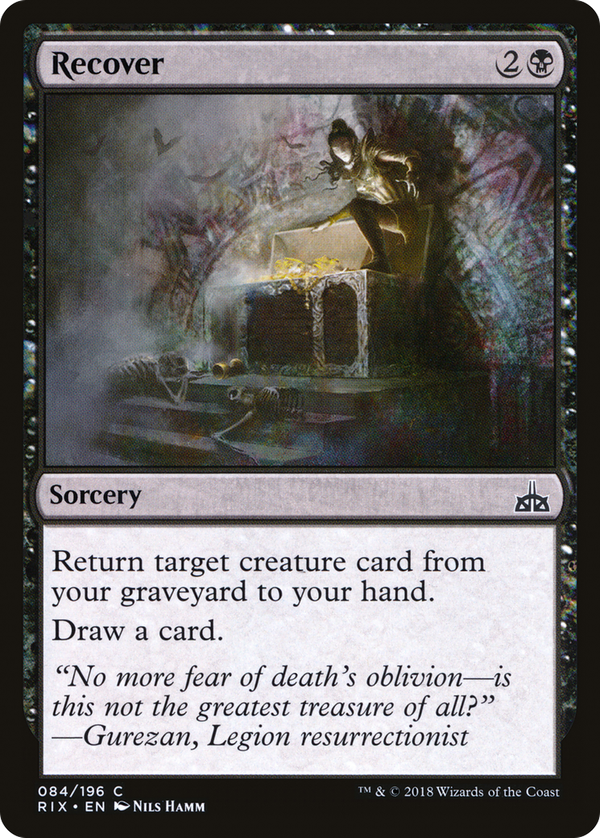 Recover (rix)