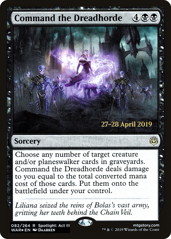 Command the Dreadhorde (pwar)