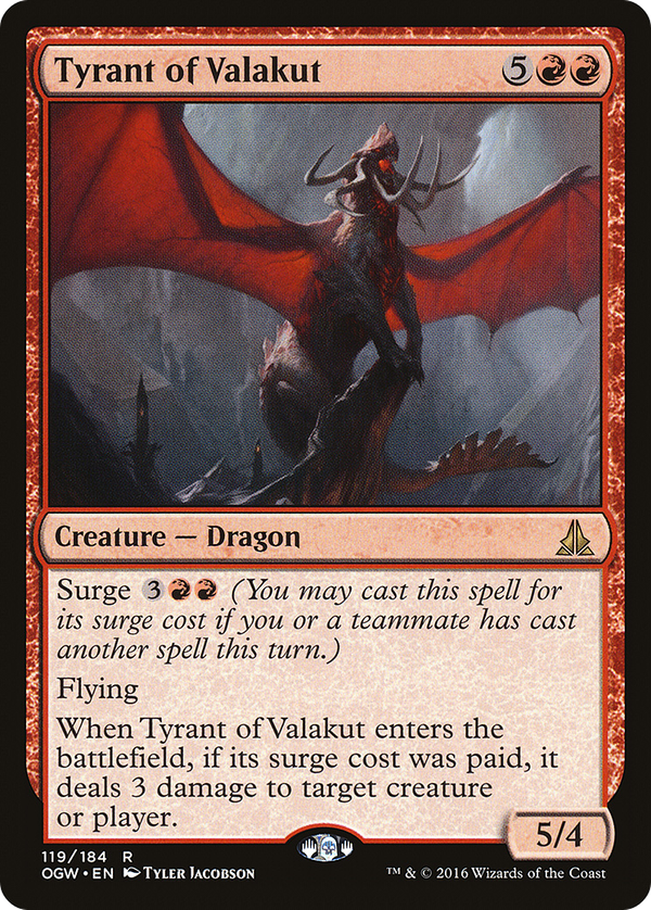 Tyrant of Valakut (ogw)