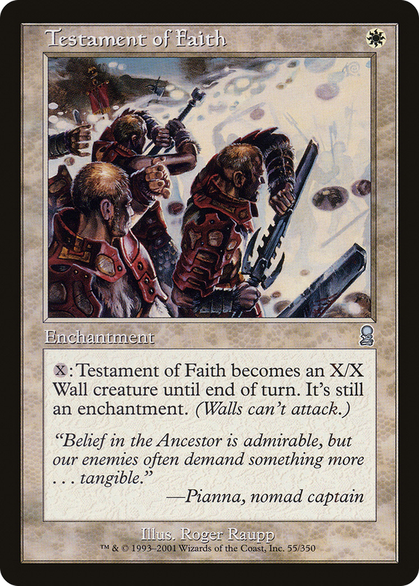 Testament of Faith (ody)