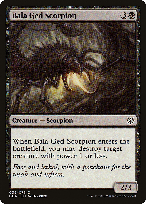 Bala Ged Scorpion (ddr)