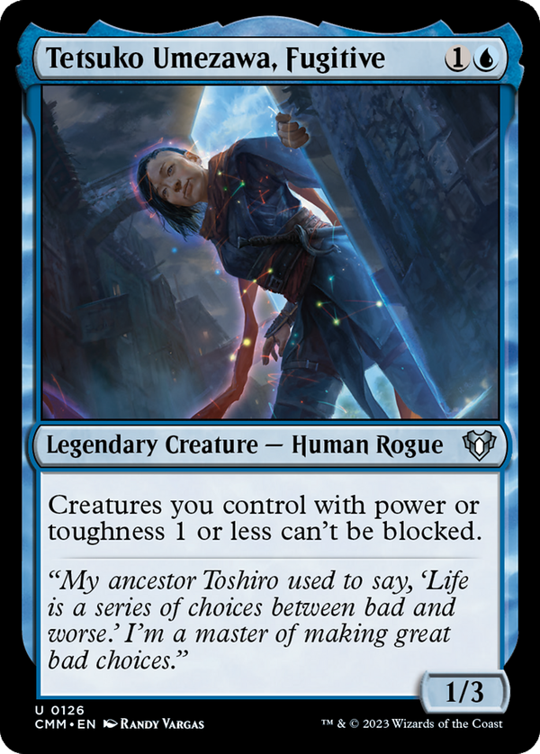 Tetsuko Umezawa, Fugitive (cmm)