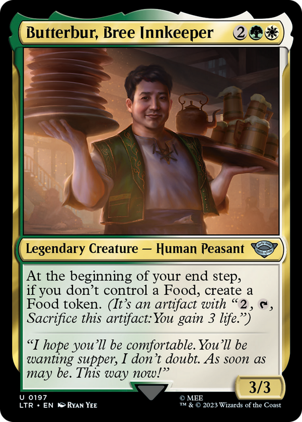 Butterbur, Bree Innkeeper (ltr)