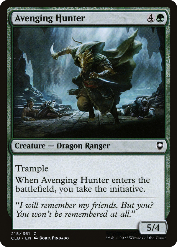 Avenging Hunter (clb)