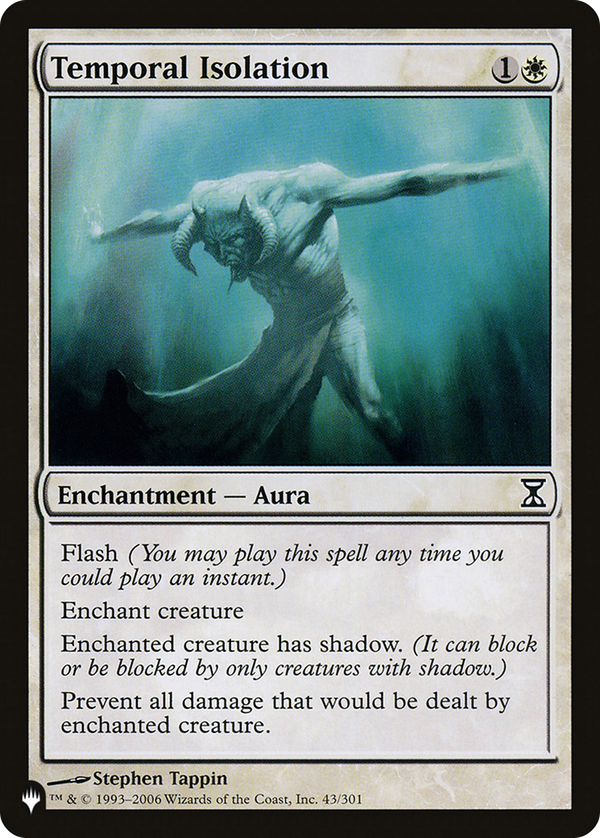 Temporal Isolation (plst)