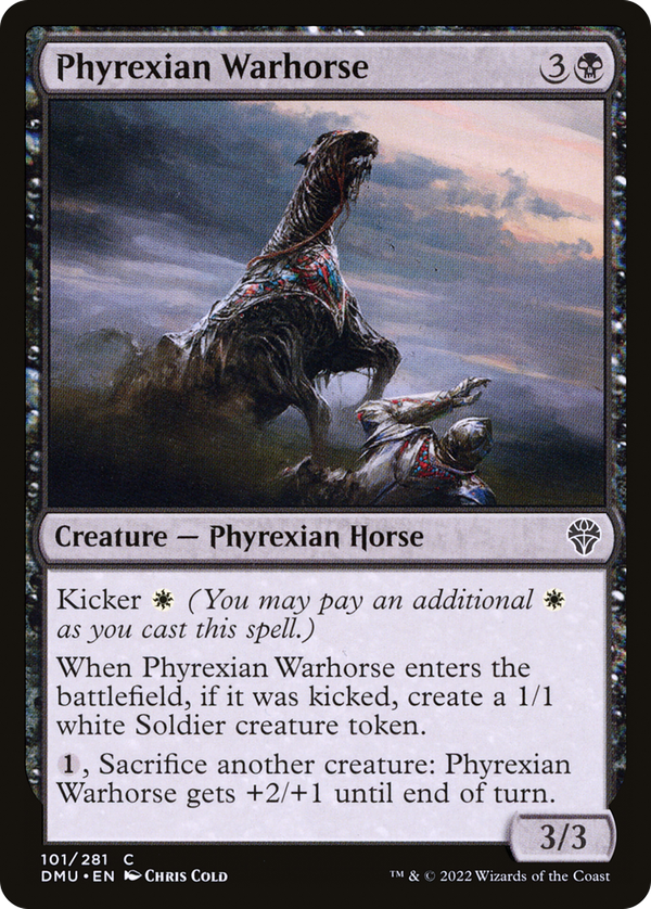 Phyrexian Warhorse (dmu)