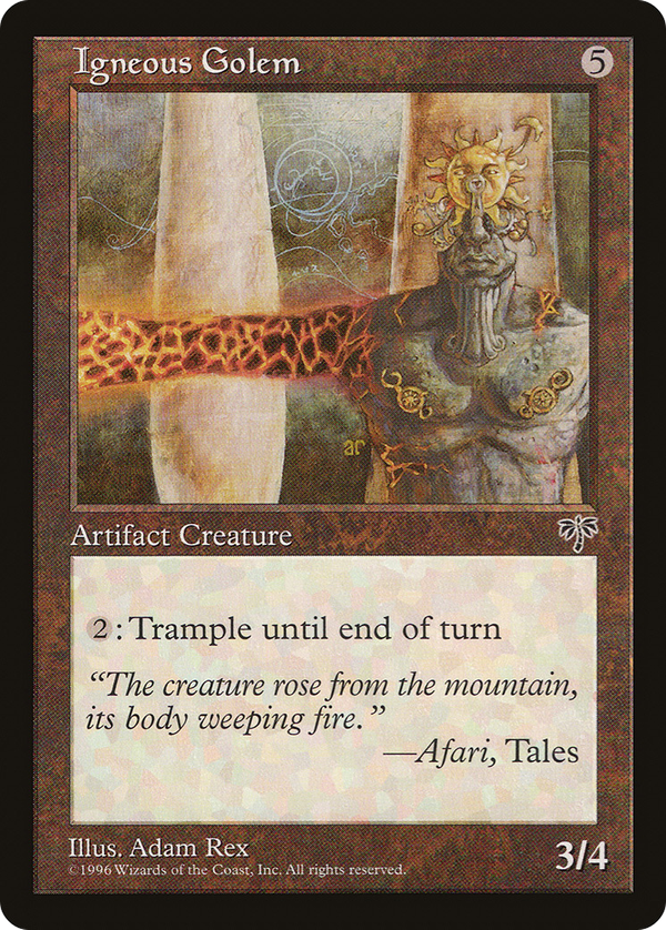 Igneous Golem (mir)