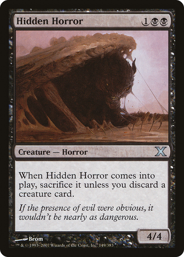 Hidden Horror (10e)
