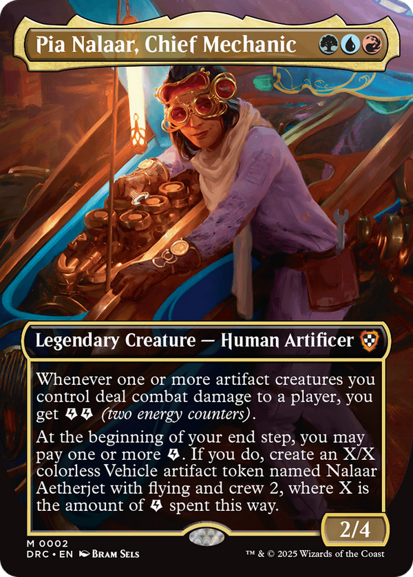 Pia Nalaar, Chief Mechanic (drc)