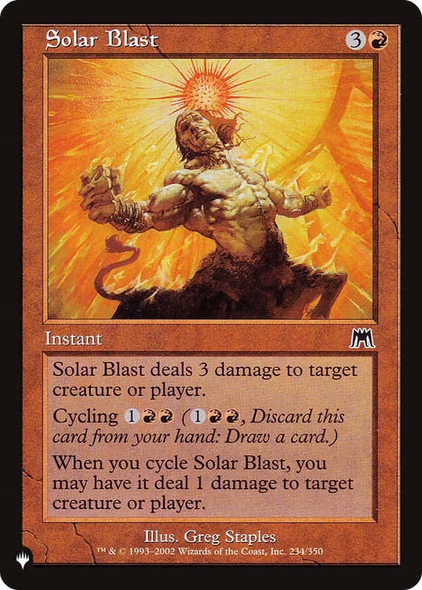 Solar Blast (plst)