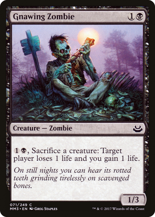 Gnawing Zombie (mm3)