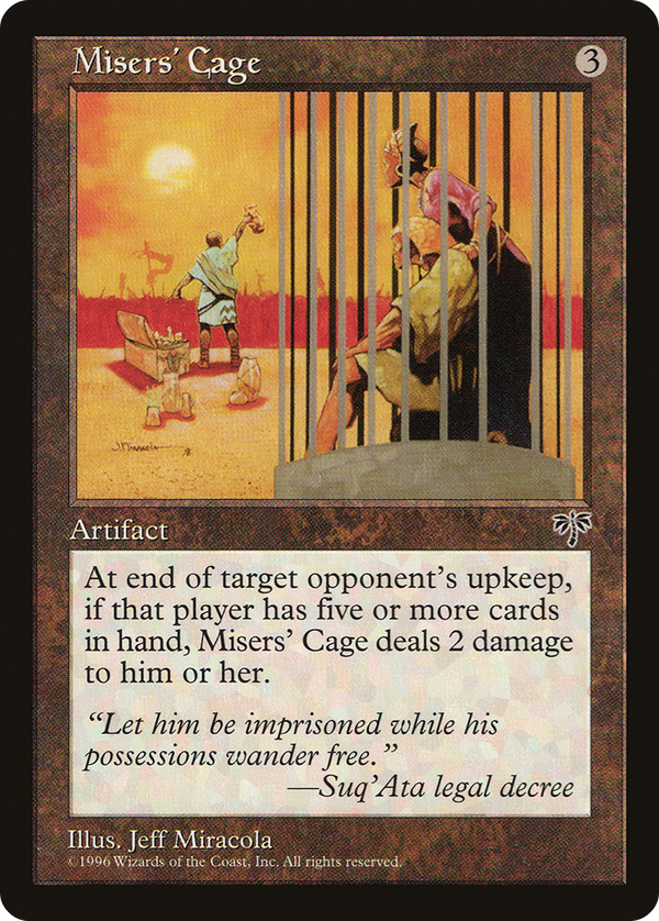 Misers' Cage (mir)