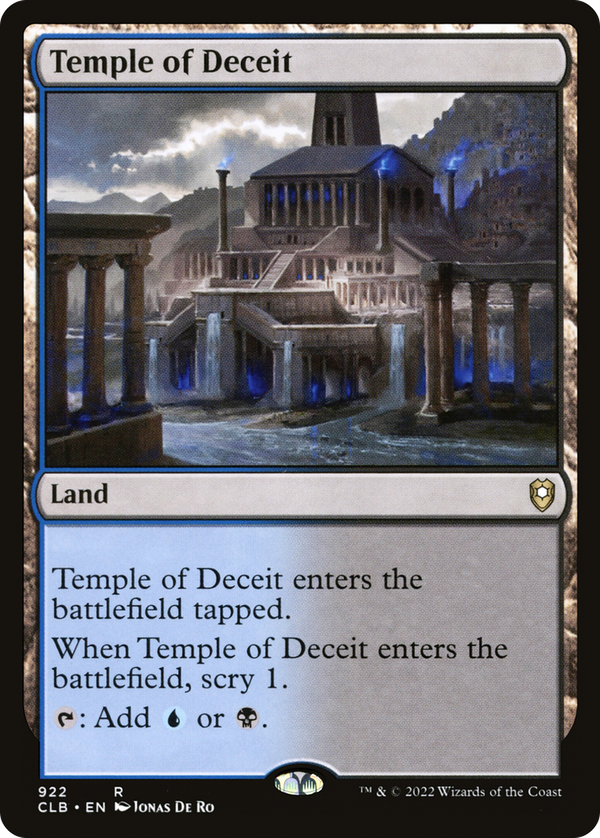 Temple of Deceit (clb)