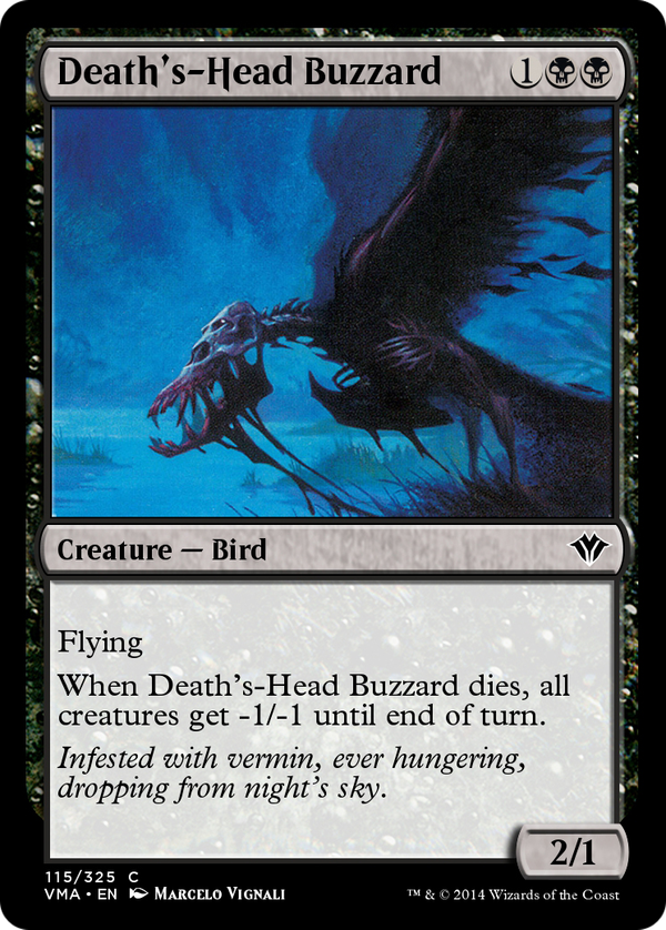 Death's-Head Buzzard (vma)