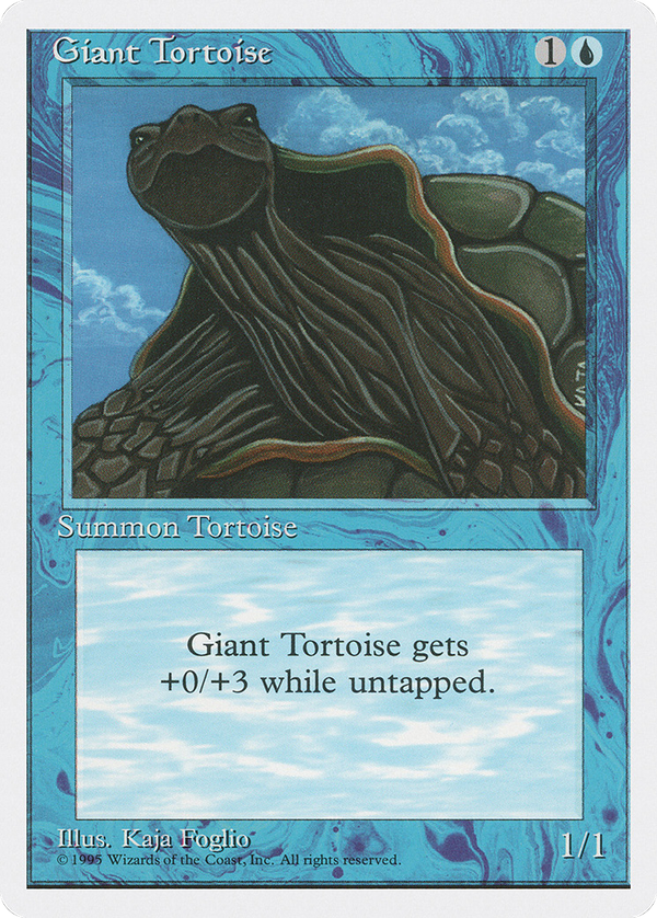 Giant Tortoise (4ed)