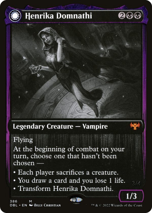 Henrika Domnathi // Henrika, Infernal Seer (dbl)